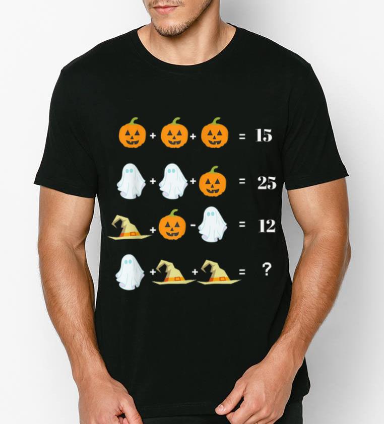 Pretty Halloween Math Equations Boo Pumpkin Witch shirt 4 - Pretty Halloween Math Equations Boo Pumpkin Witch shirt