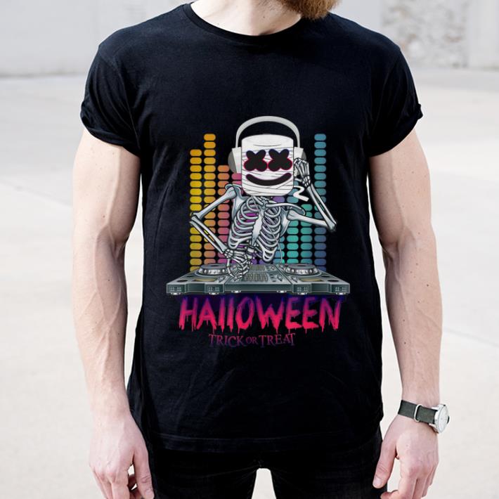 Pretty Halloween Trick Or Treat Dancing Dj Goofy Marshmallow shirt 4 - Pretty Halloween Trick Or Treat Dancing Dj Goofy Marshmallow shirt