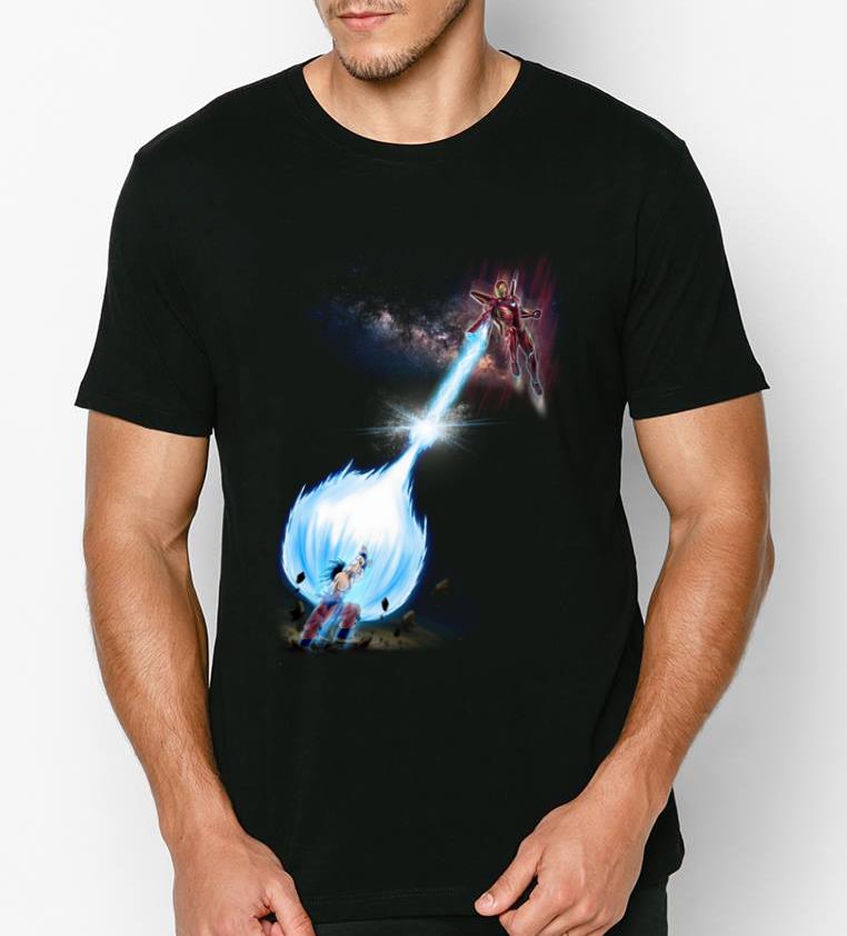 Pretty Iron Man Son Goku Kamehameha shirt 4 - Pretty Iron Man Son Goku Kamehameha shirt