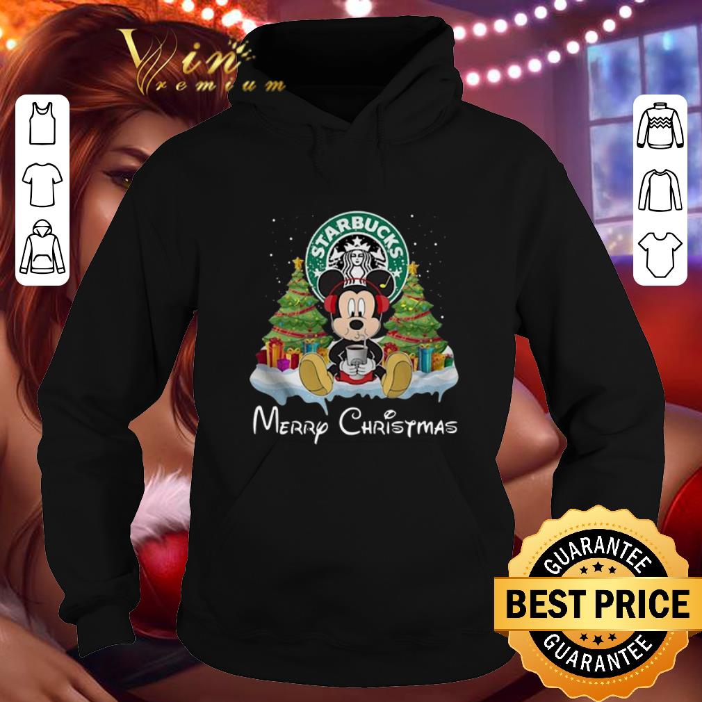 Pretty Mickey Mouse drink Starbucks Merry Christmas shirt 4 - Pretty Mickey Mouse drink Starbucks Merry Christmas shirt