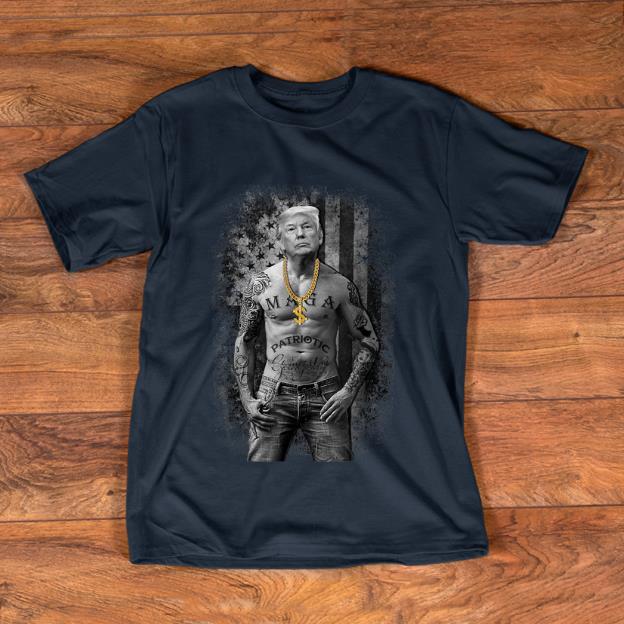 Pretty Patriotic Gangster Anti Liberal Pro Trump Republican shirt 1 - Pretty Patriotic Gangster Anti Liberal Pro Trump Republican shirt