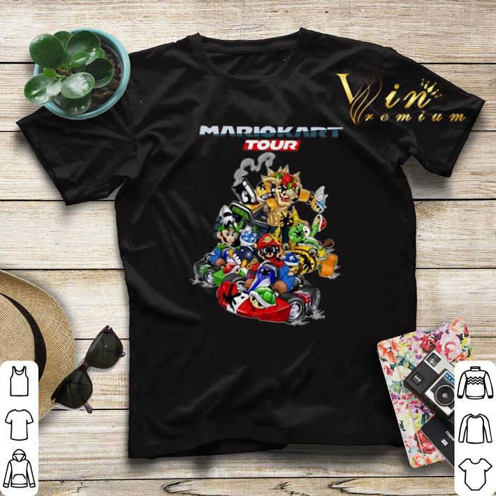 Super Mario Kart Tour shirt sweater 4 - Super Mario Kart Tour shirt sweater