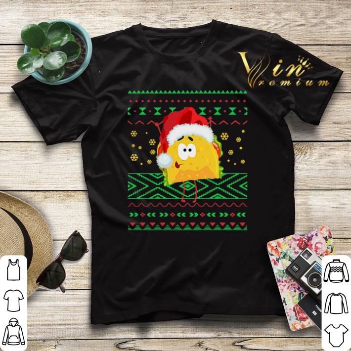 Sweater TACO Santa Hat Ugly Christmas shirt 4 - Sweater TACO Santa Hat Ugly Christmas shirt