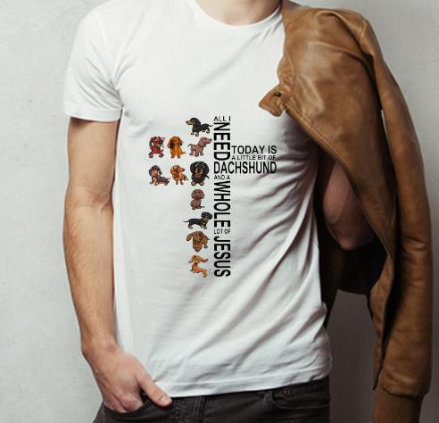 Top All I Need Is A Little Bit Of Dachshund And A Whole Lot Of Jesus shirt 4 - Top All I Need Is A Little Bit Of Dachshund And A Whole Lot Of Jesus shirt
