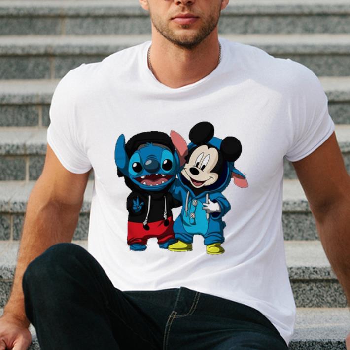 Top Baby Stitch And Mickey Mouse shirt 4 - Top Baby Stitch And Mickey Mouse shirt