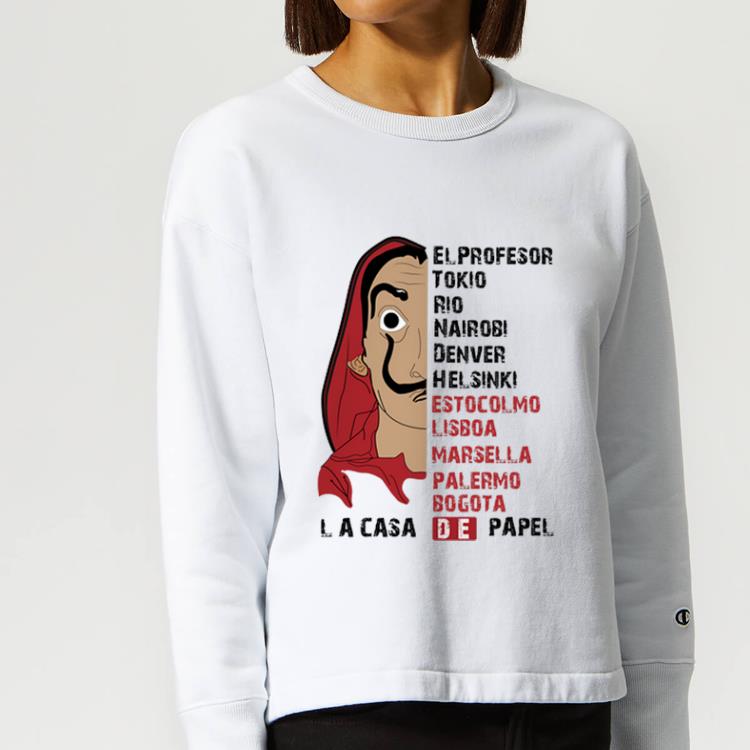 Top Bella Ciao Elprofesor Tokio Rio Nairobi Denver Helsinki Estocolmo Lisboa shirt 4 - Top Bella Ciao Elprofesor Tokio Rio Nairobi Denver Helsinki Estocolmo Lisboa shirt