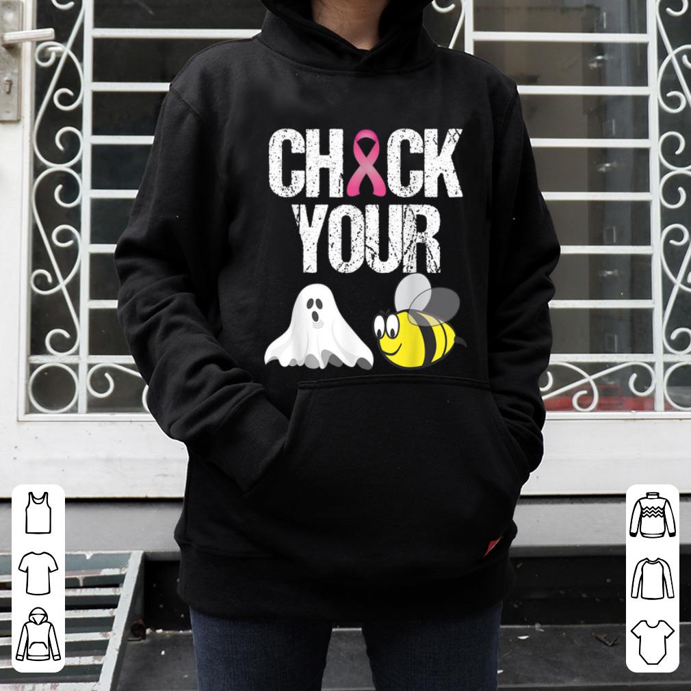 Top Check Your Boo Bees Funny Breast Cancer Halloween Gift shirt 4 - Top Check Your Boo Bees Funny Breast Cancer Halloween Gift shirt