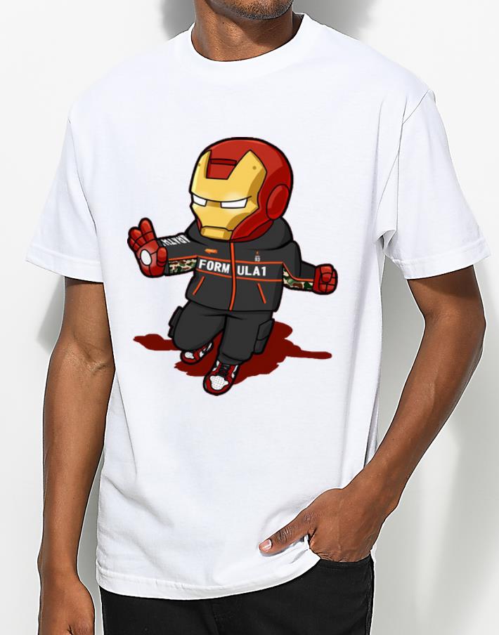 Top Chibi Iron Man FORMULA 1 Nike Avengers shirt 4 - Top Chibi Iron Man FORMULA 1 Nike Avengers shirt