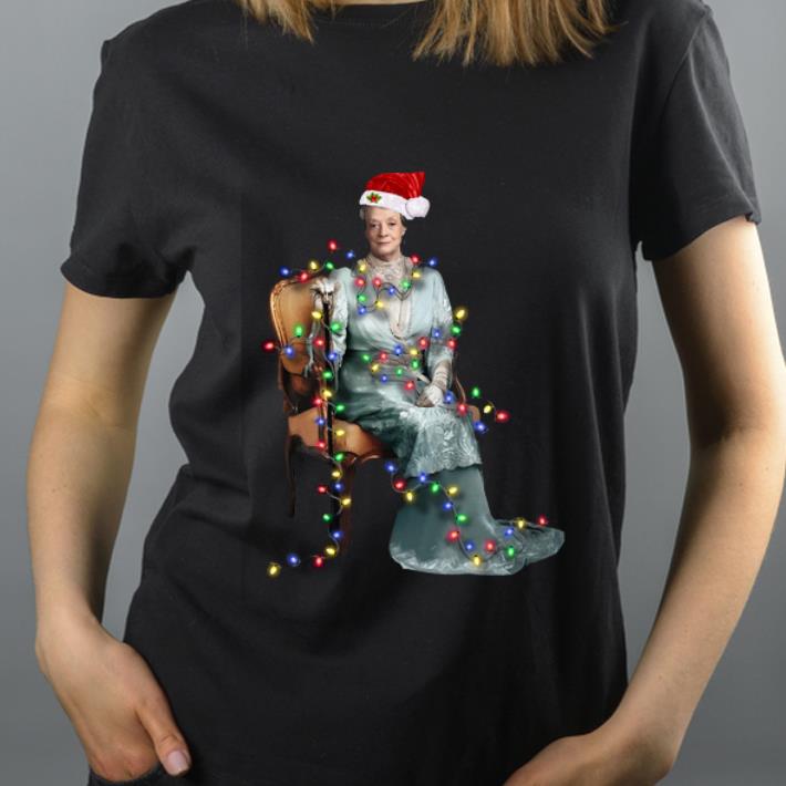 Top Christmas Light Santa Violet Crawley shirt 4 - Top Christmas Light Santa Violet Crawley shirt