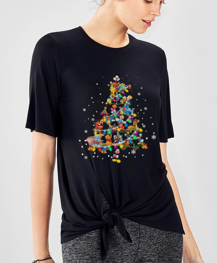 Top Disney Characters Christmas Tree shirt 4 - Top Disney Characters Christmas Tree shirt