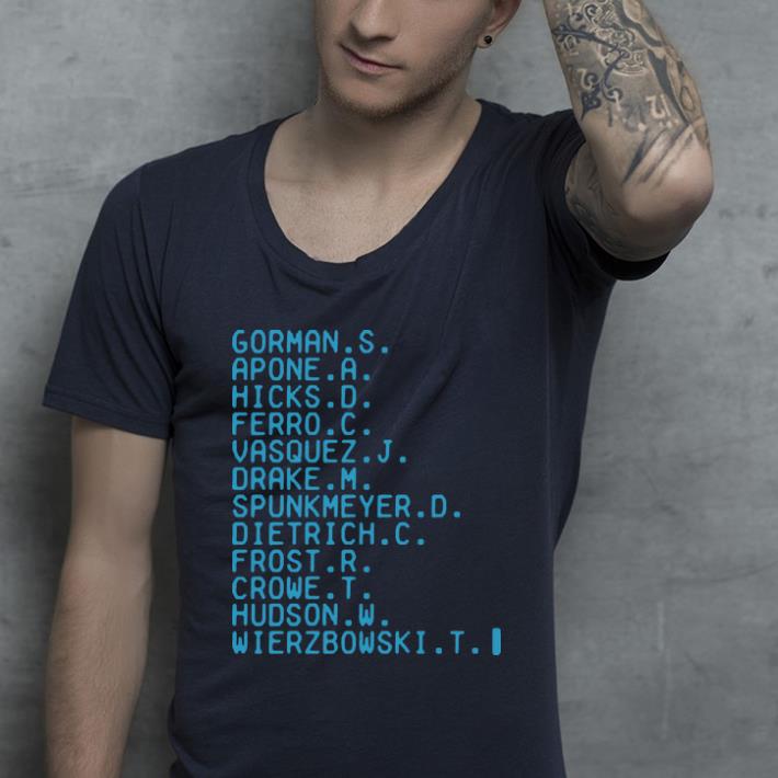 Top Gorman S Apone A Hicks D Ferro C Vasquez J Drake M Spunkmeyer D shirt 4 - Top Gorman S Apone A Hicks D Ferro C Vasquez J Drake M Spunkmeyer D shirt