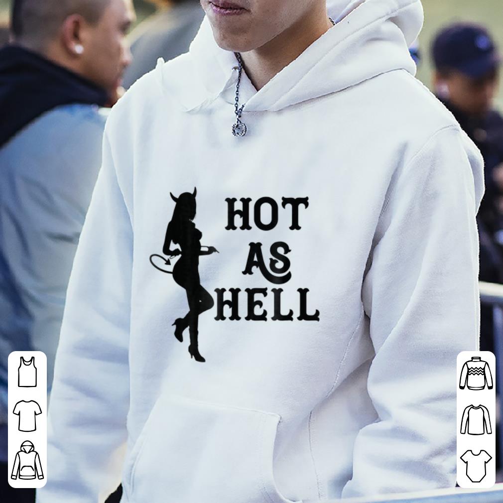 Top HOT AS HELL Sexy Devil Halloween Slutty Woman Meme shirt 4 - Top HOT AS HELL Sexy Devil Halloween Slutty Woman Meme shirt
