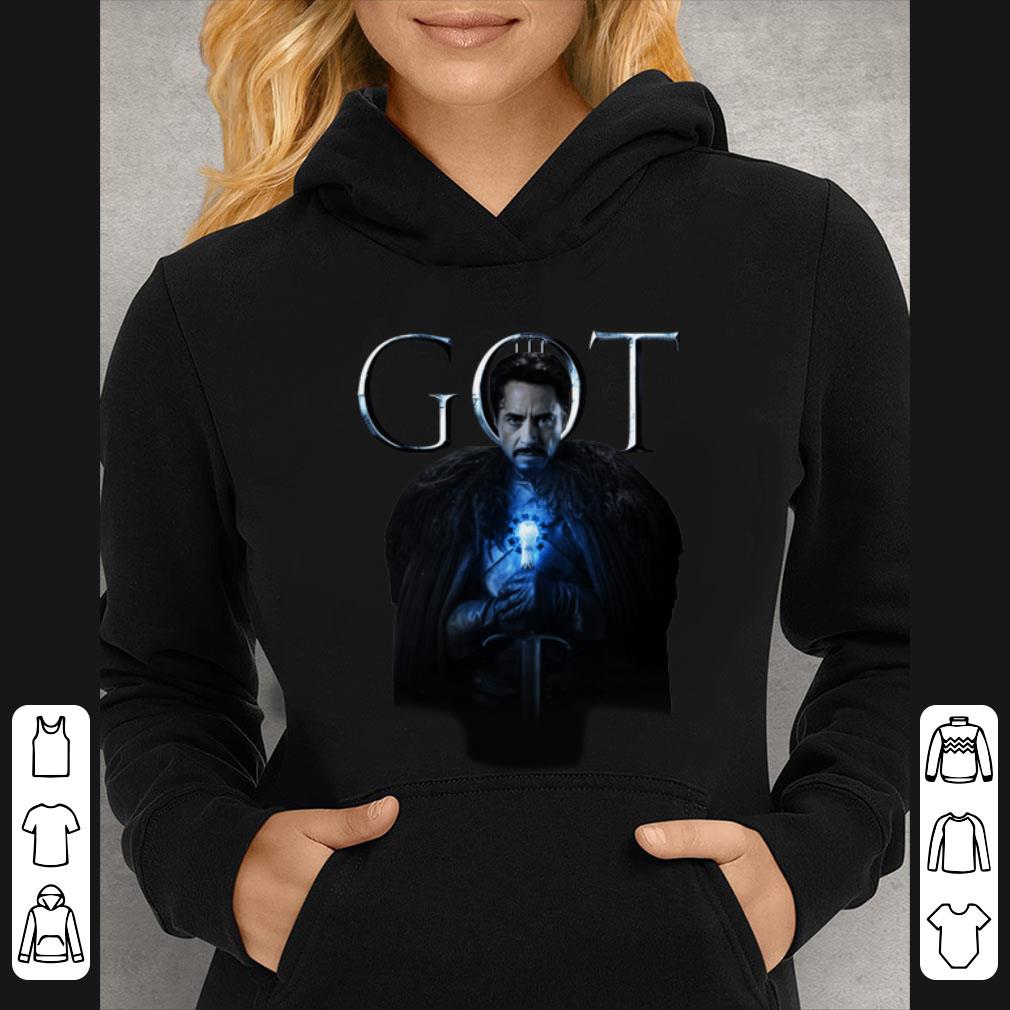 Top House Stark Iron Man Tony Stark in Game Of Thrones shirt 4 - Top House Stark Iron Man Tony Stark in Game Of Thrones shirt