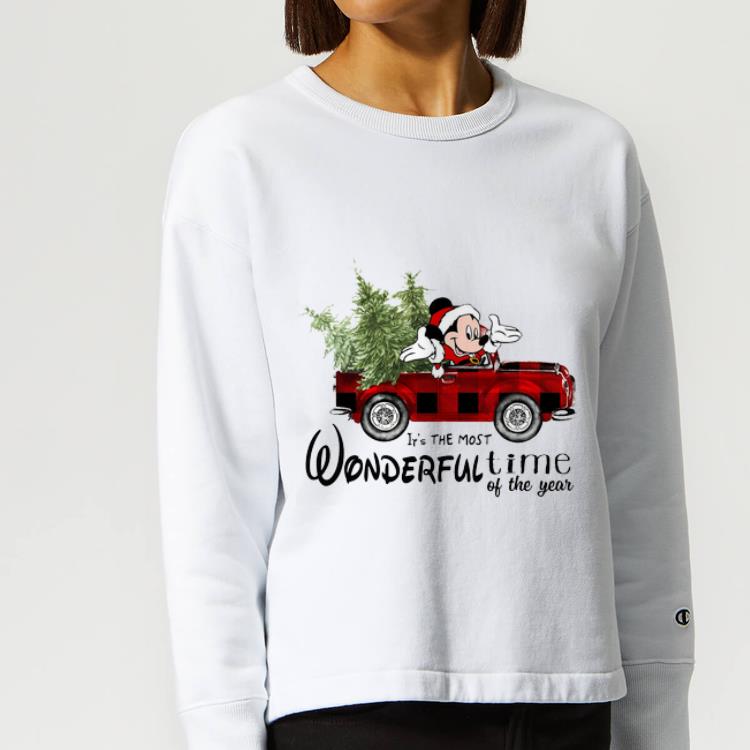 Top It s The Most Wonderful Time Of The Year Christmas Mickey Mouse shirt 4 - Top It’s The Most Wonderful Time Of The Year Christmas Mickey Mouse shirt