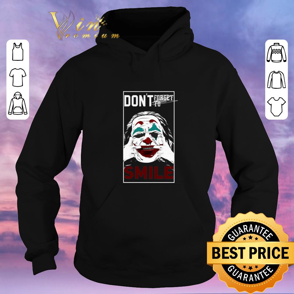 Top Joaquin Phoenix Joker don t forget to smile shirt sweater 4 1 - Top Joaquin Phoenix Joker don't forget to smile shirt sweater