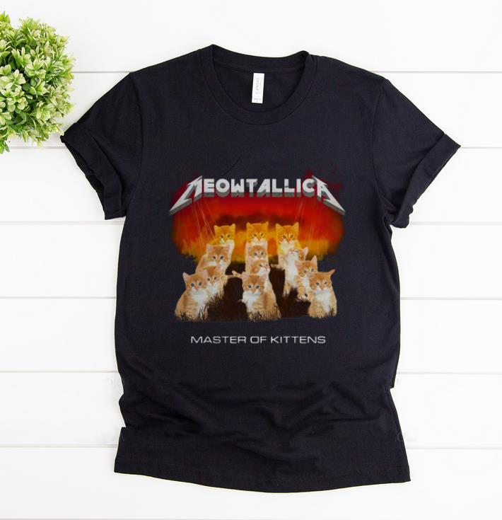 Top Meowtallica Master Of Kittens shirt 1 - Top Meowtallica Master Of Kittens shirt
