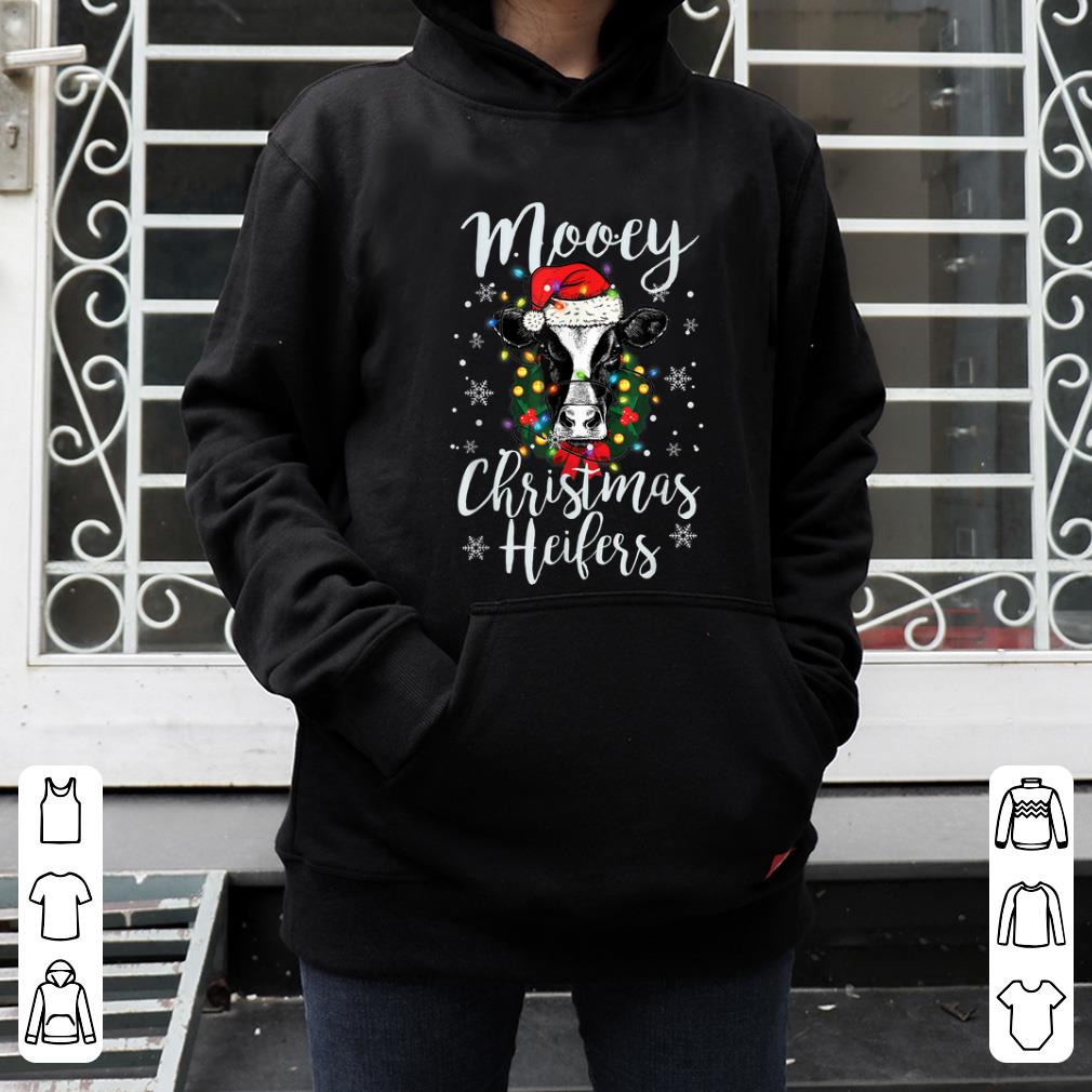 Top Mooey Christmas Heifers Santa Cow Christmas shirt 4 - Top Mooey Christmas Heifers Santa Cow Christmas shirt