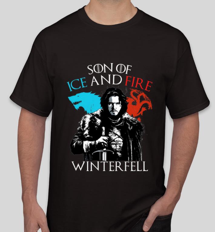 Top Son Of Ice And fire Winterfell Jon Snow shirt 4 - Top Son Of Ice And fire Winterfell Jon Snow shirt
