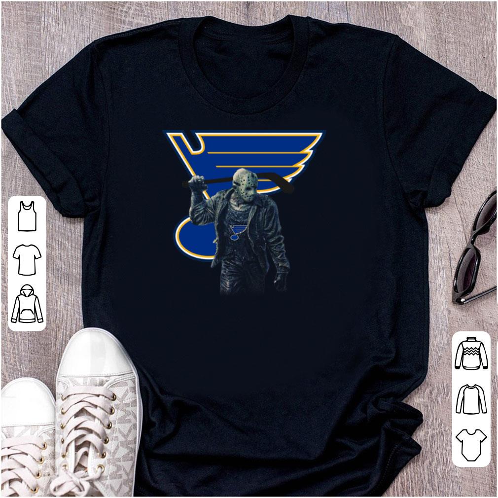 Top St Louis Blues Champions Hockey Jason Voorhees shirt 1 - Top St. Louis Blues Champions Hockey Jason Voorhees shirt