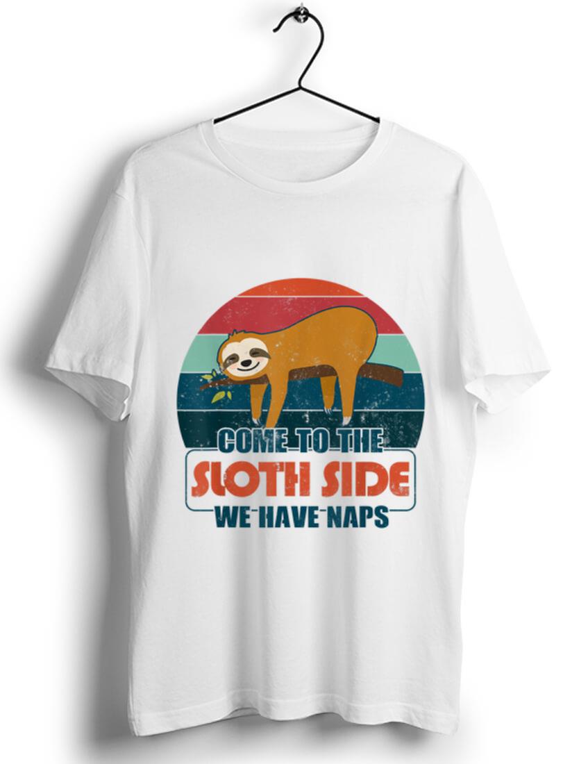 Top Vintage Come To The Sloth Side We Have Naps shirt 1 - Top Vintage Come To The Sloth Side We Have Naps shirt