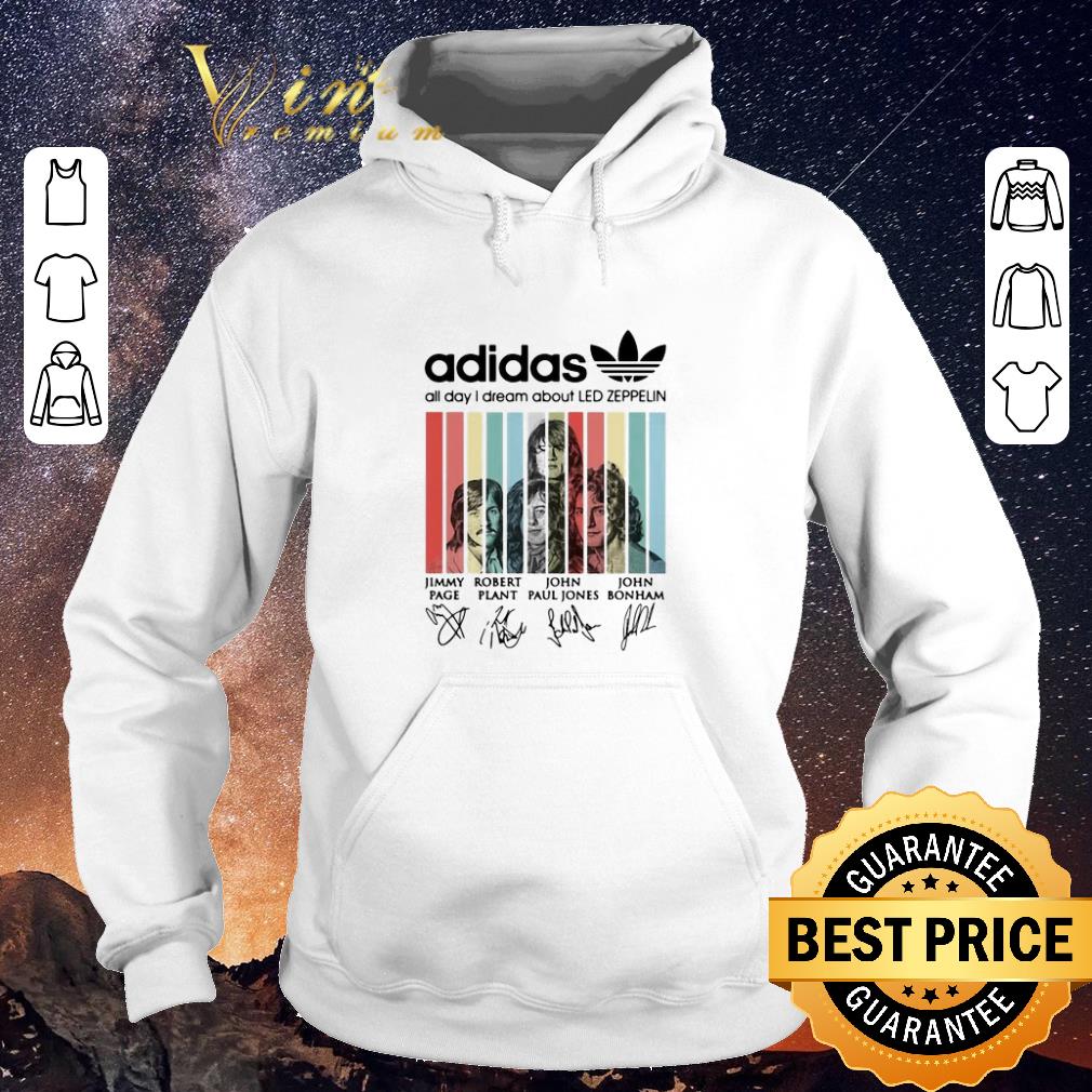 Top Vintage adidas all day i dream about Led Zeppelin signatures shirt 4 - Top Vintage adidas all day i dream about Led Zeppelin signatures shirt
