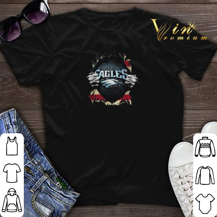 American flag Philadelphia Eagles Superman shirt 1 - American flag Philadelphia Eagles Superman shirt