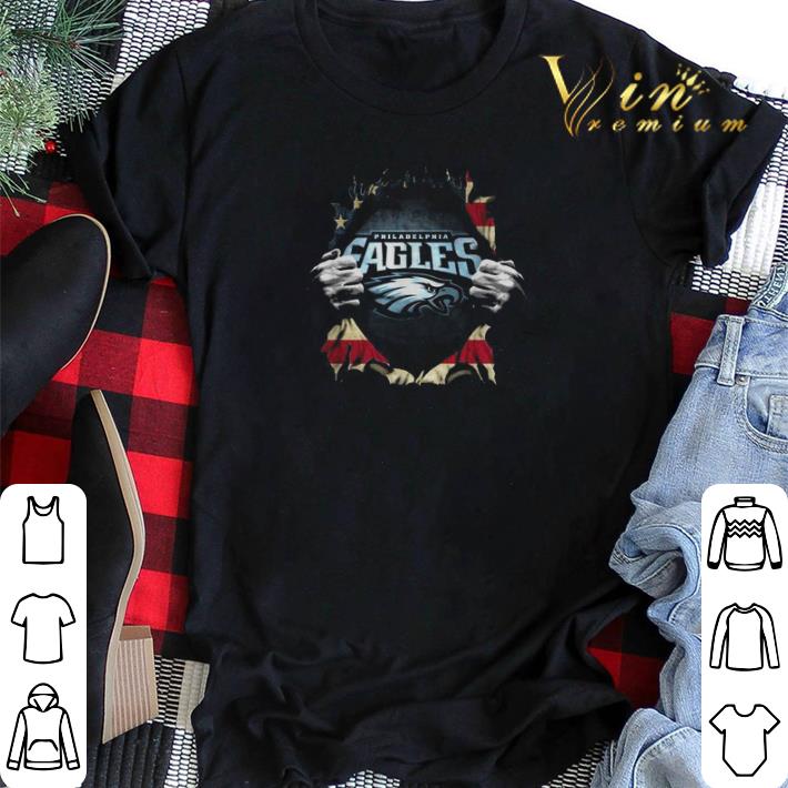 American flag Philadelphia Eagles Superman shirt 2 - American flag Philadelphia Eagles Superman shirt