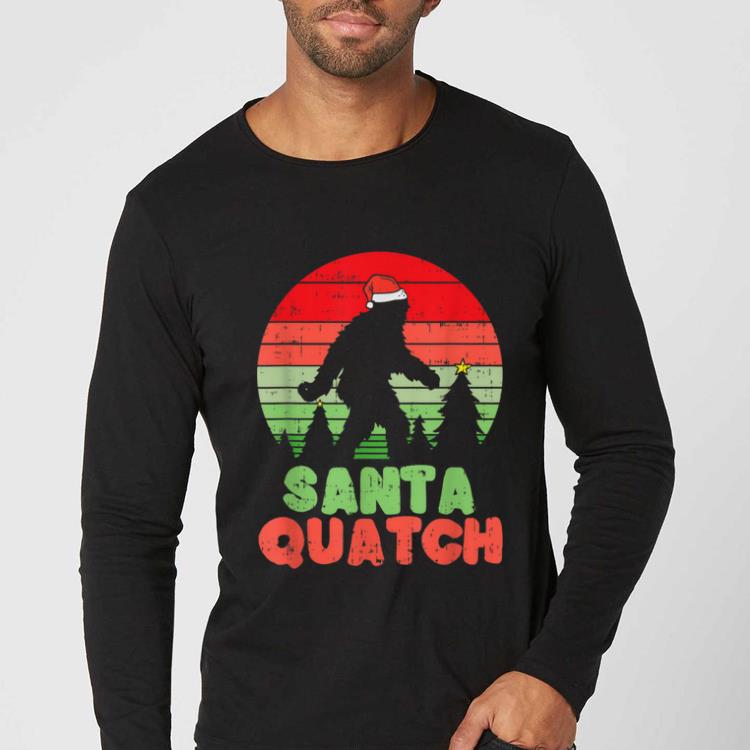 Awesome Christmas Santa Quatch For Bigfoot Lovers shirt 4 - Awesome Christmas Santa Quatch For Bigfoot Lovers shirt