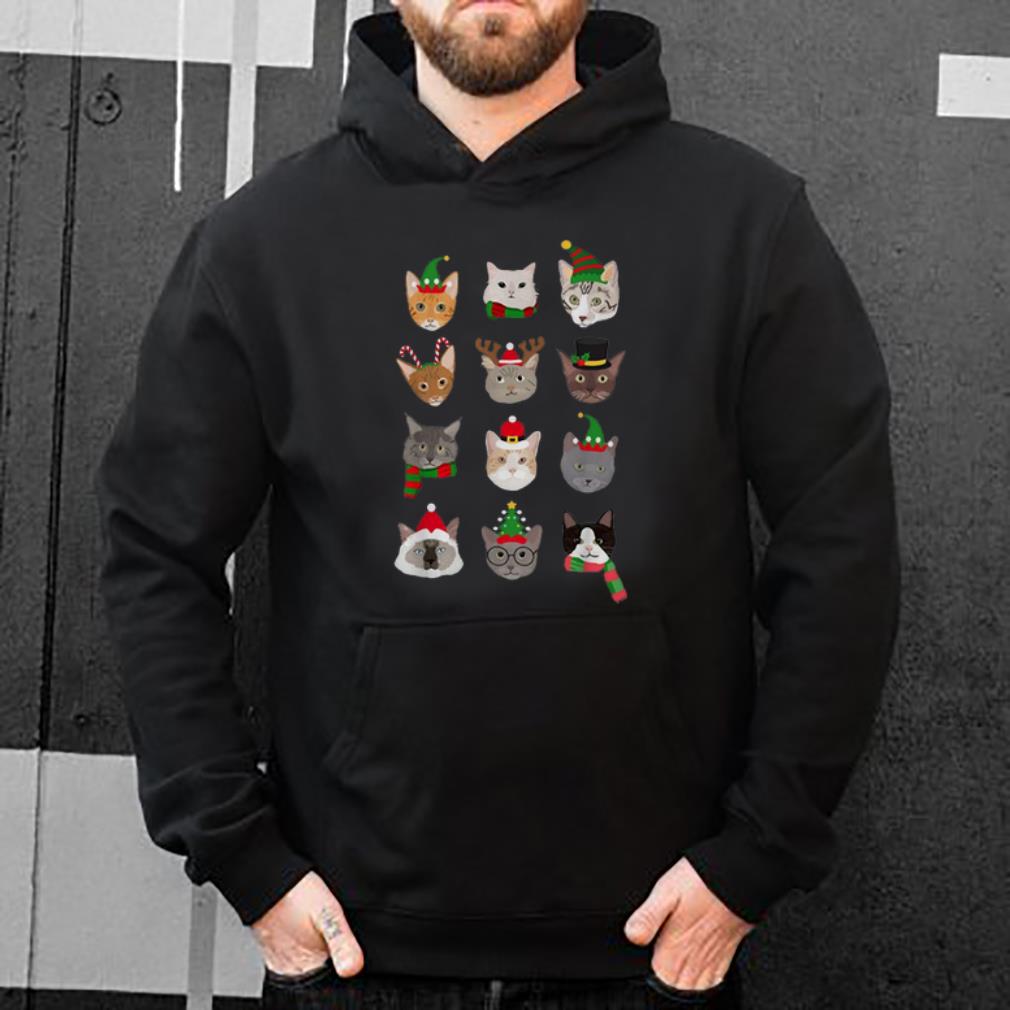 Awesome Festive Cats Christmas Cat Lovers shirt 4 - Awesome Festive Cats Christmas Cat Lovers shirt