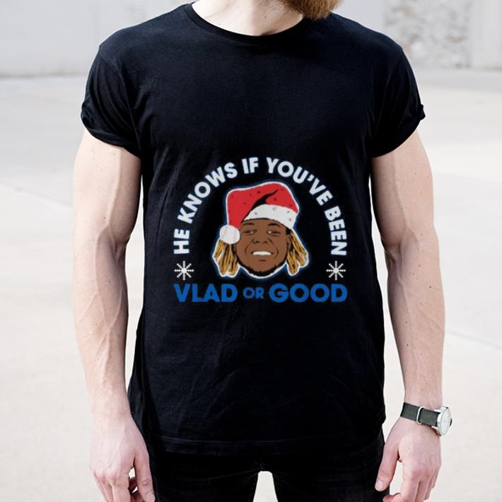 Awesome He knows if you ve been Vlad or Good Christmas shirt 4 - Awesome He knows if you’ve been Vlad or Good Christmas shirt