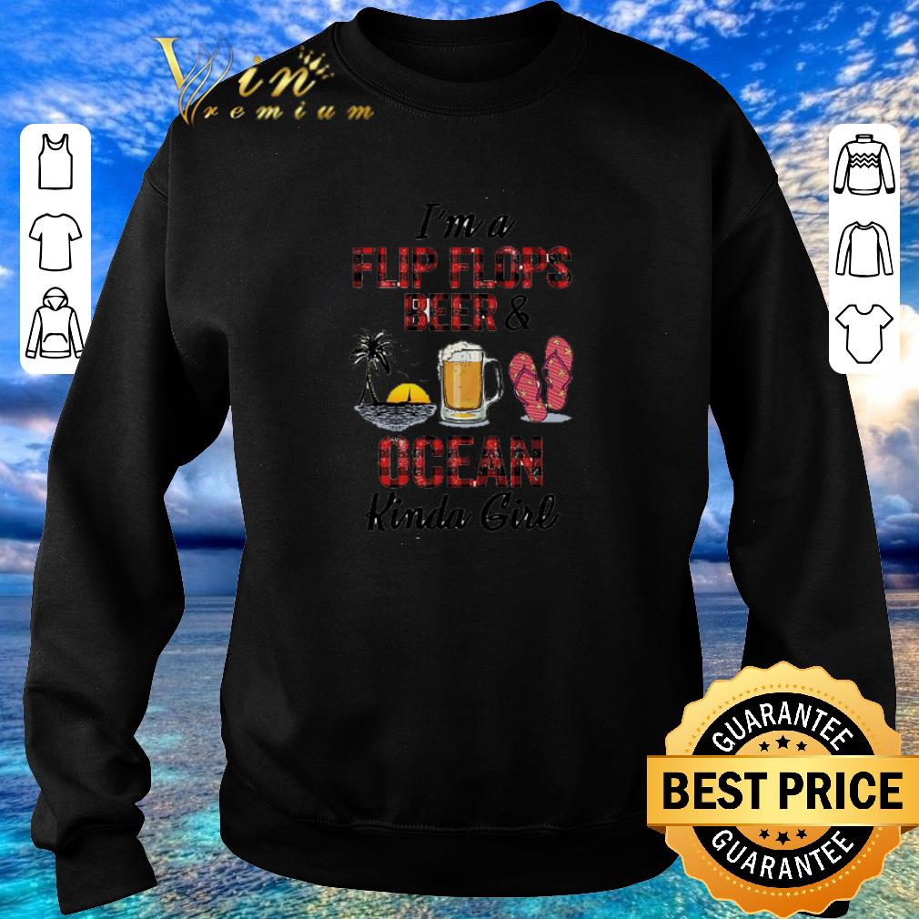 Awesome I'm a flip flops beer & ocean kinda girl shirt 2020 Awesome I m a flip flops beer ocean kinda girl shirt 2020 4 - Awesome I'm a flip flops beer & ocean kinda girl shirt 2020