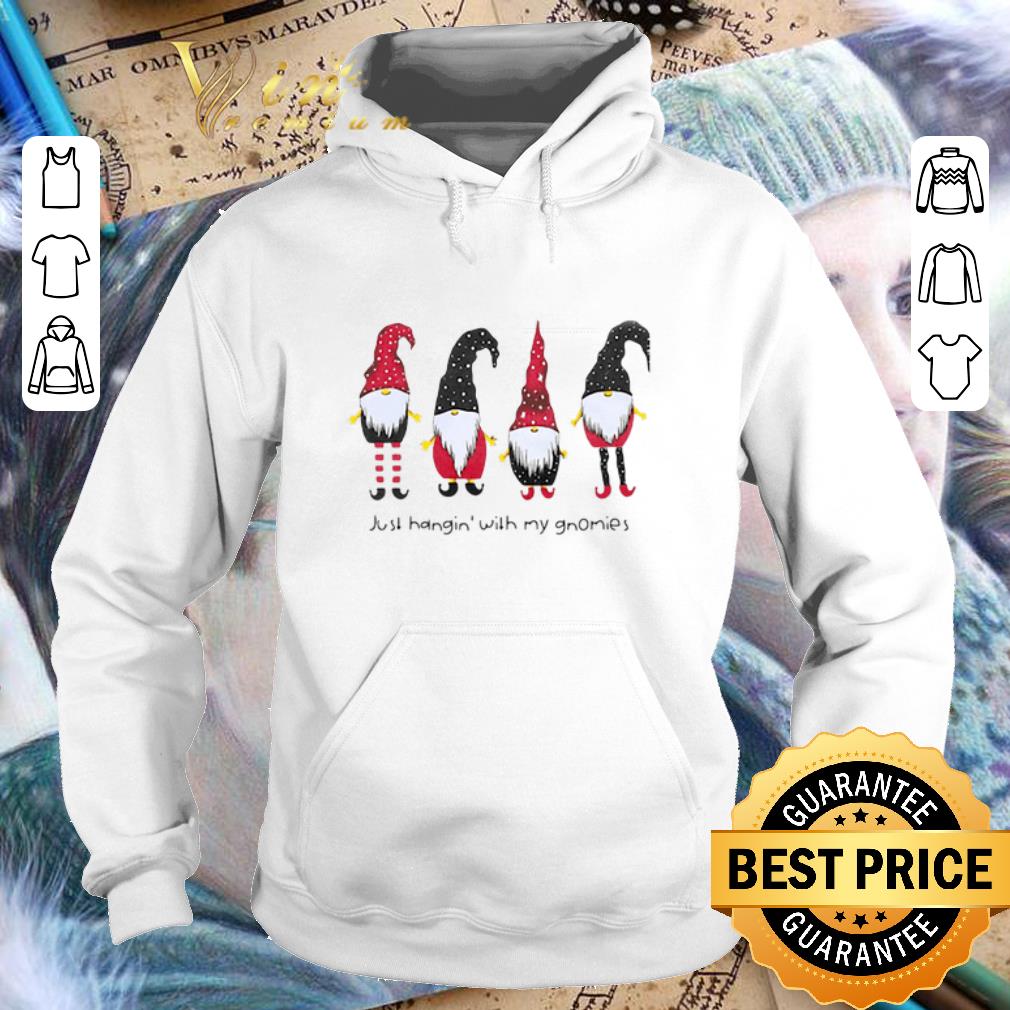 Awesome Just Hangin' with my Gnomies Christmas shirt Awesome Just Hangin with my Gnomies Christmas shirt 4 - Awesome Just Hangin' with my Gnomies Christmas shirt