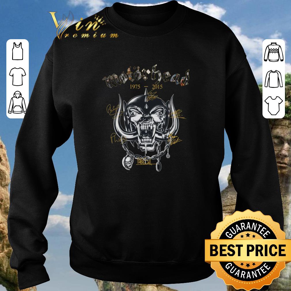 Awesome Motorhead 1975-2015 signatures shirt 2020 Awesome Motorhead 1975 2015 signatures shirt 2020 4 - Awesome Motorhead 1975-2015 signatures shirt 2020