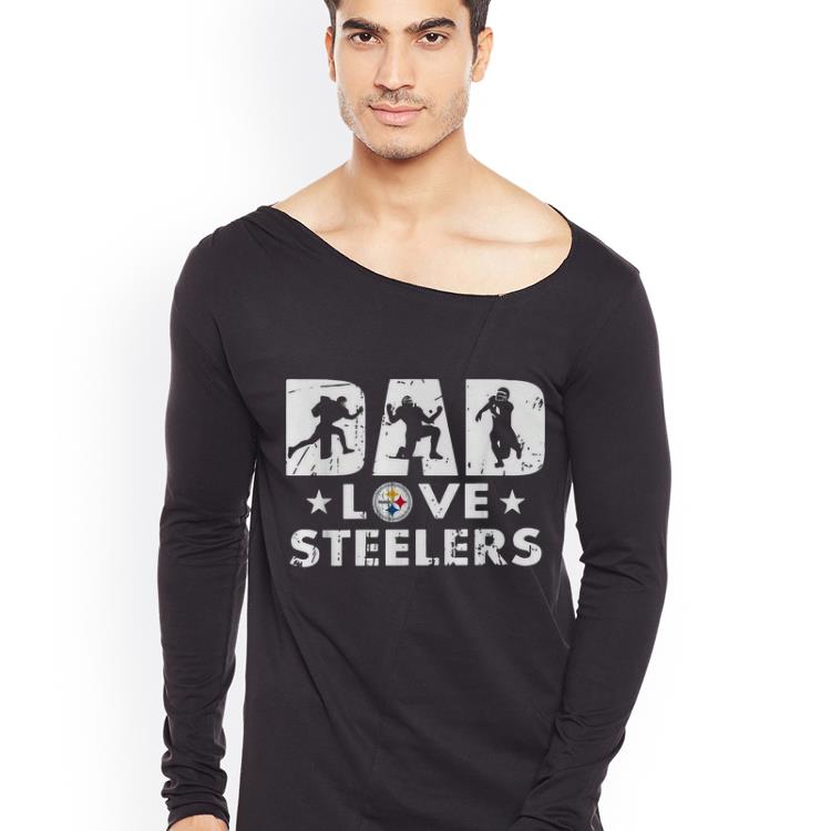 Awesome Pittsburgh Steelers Dad Love Steelers shirt 4 - Awesome Pittsburgh Steelers Dad Love Steelers shirt