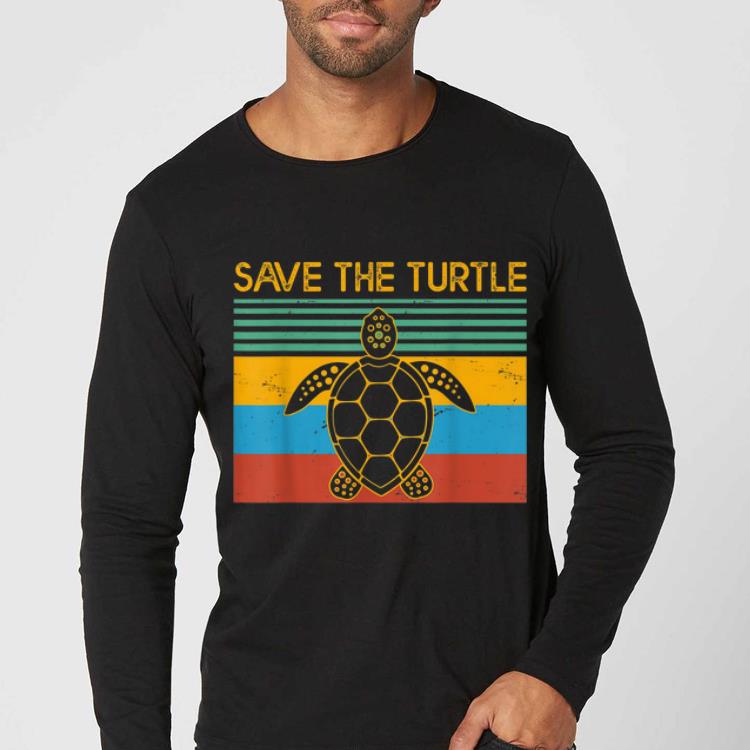 Awesome Save The Turtles Vintage shirt 4 - Awesome Save The Turtles Vintage shirt