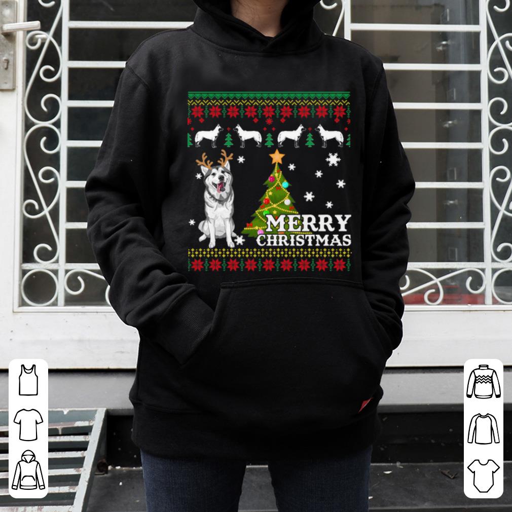 Awesome Siberian Husky Ugly Sweater Merry Christmas shirt 4 - Awesome Siberian Husky Ugly Sweater Merry Christmas shirt