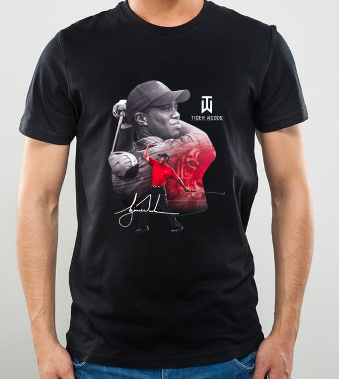 Awesome Tiger Wood signature shirt 4 - Awesome Tiger Wood signature shirt