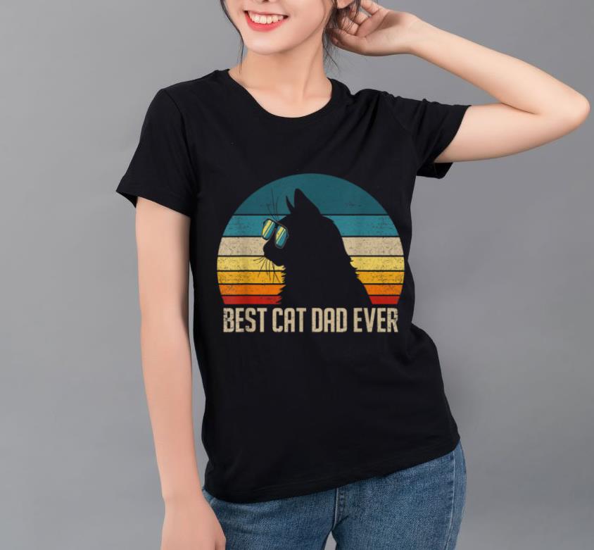 Awesome best cat dad ever father s day christmas kitten shirt 4 - Awesome best cat dad ever father's day christmas kitten shirt
