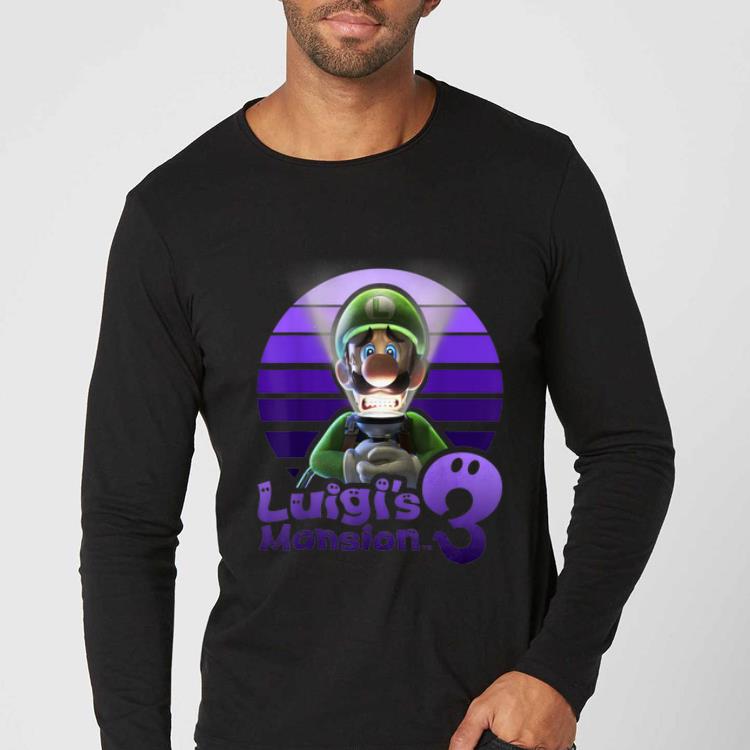 Beautiful Luigi s Mansion 3 Luigi Purple Retro shirt 4 - Beautiful Luigi's Mansion 3 Luigi Purple Retro shirt