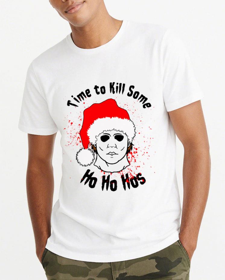 Beautiful Time to Kill some Ho Ho Ho s Michael Myers shirt 4 - Beautiful Time to Kill some Ho Ho Ho’s Michael Myers shirt