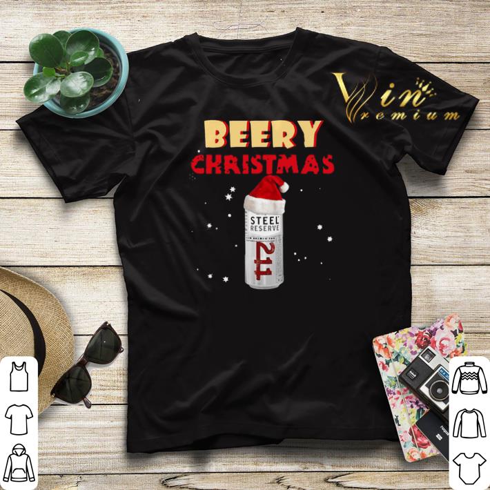 Beery Christmas Steel Reserve Beer shirt sweater 4 - Beery Christmas Steel Reserve Beer shirt sweater