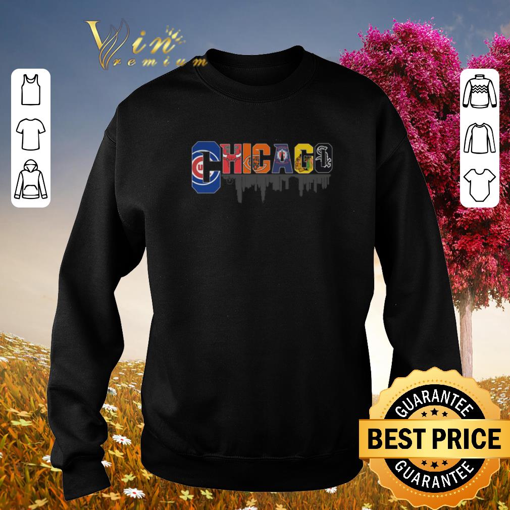 Chicago Sport Teams Cubs Bulls Bears Blackhawks White Sox shirt sweater Chicago Sport Teams Cubs Bulls Bears Blackhawks White Sox shirt sweater 4 - Chicago Sport Teams Cubs Bulls Bears Blackhawks White Sox shirt sweater