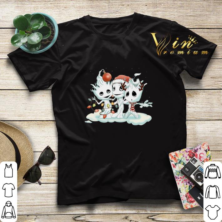 Christmas Baby Groot mashup Snowman shirt 4 - Christmas Baby Groot mashup Snowman shirt