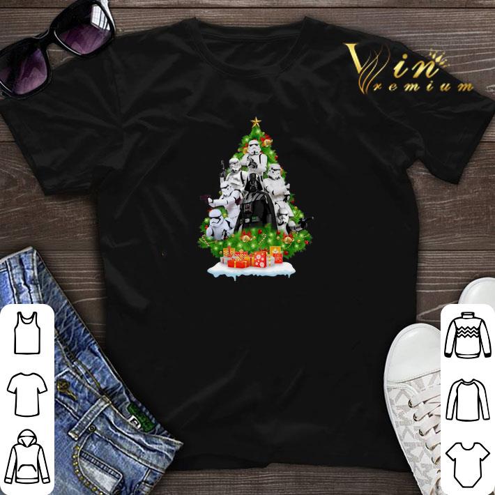 Darth Vader Stormtrooper Christmas Tree Gift shirt sweater 1 - Darth Vader Stormtrooper Christmas Tree Gift shirt sweater