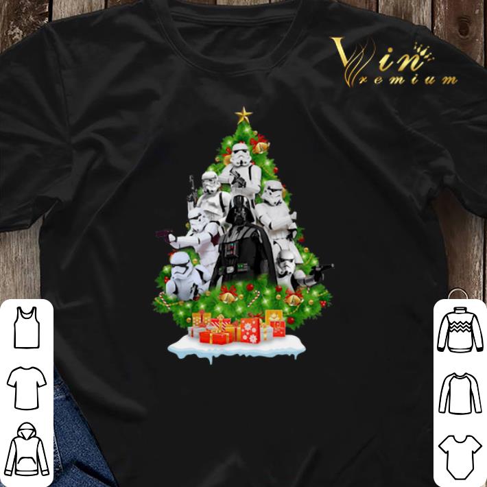 Darth Vader Stormtrooper Christmas Tree Gift shirt sweater 3 - Darth Vader Stormtrooper Christmas Tree Gift shirt sweater