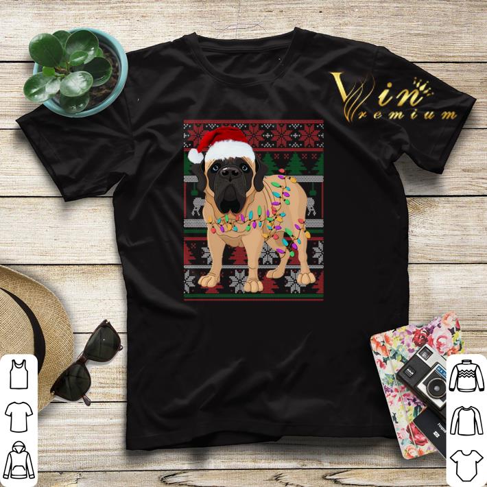 English Mastiff Ugly Christmas shirt sweater 4 - English Mastiff Ugly Christmas shirt sweater