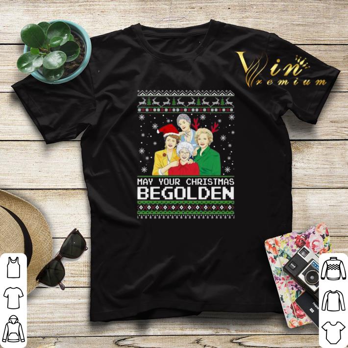 Golden Girls May Your Christmas be Golden shirt sweater 4 - Golden Girls May Your Christmas be Golden shirt sweater