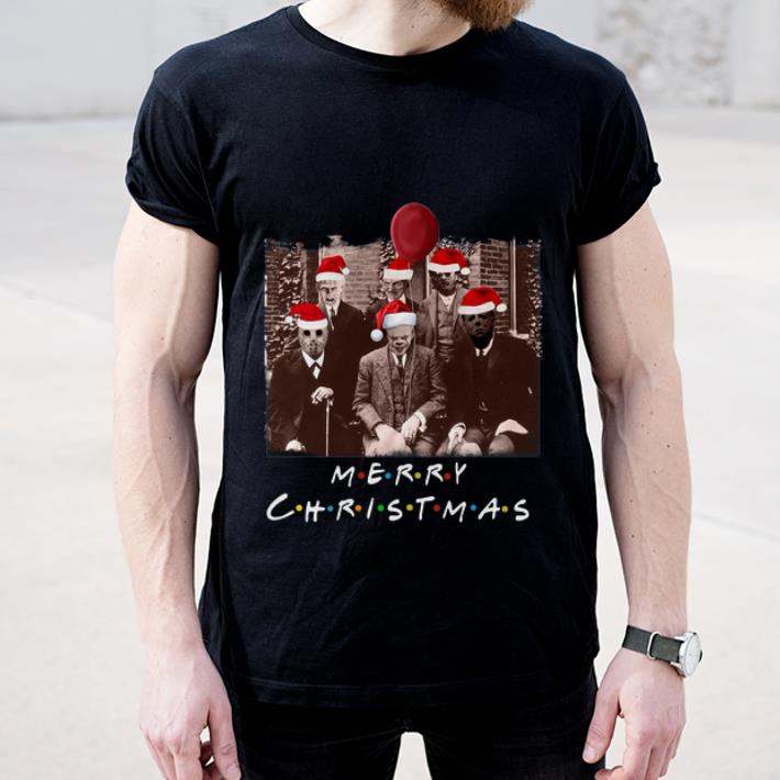 Great Friends Horror Movies Characters Merry Christmas shirt 4 - Great Friends Horror Movies Characters Merry Christmas shirt