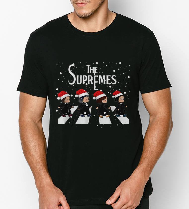 Great The Supremes Abbey Road Santa Christmas shirt 4 - Great The Supremes Abbey Road Santa Christmas shirt