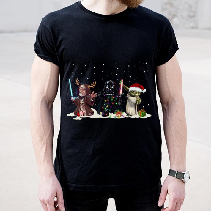 Hot Darth Vader Yoda Palpatine Star Wars Christmas shirt 4 - Hot Darth Vader Yoda Palpatine Star Wars Christmas shirt